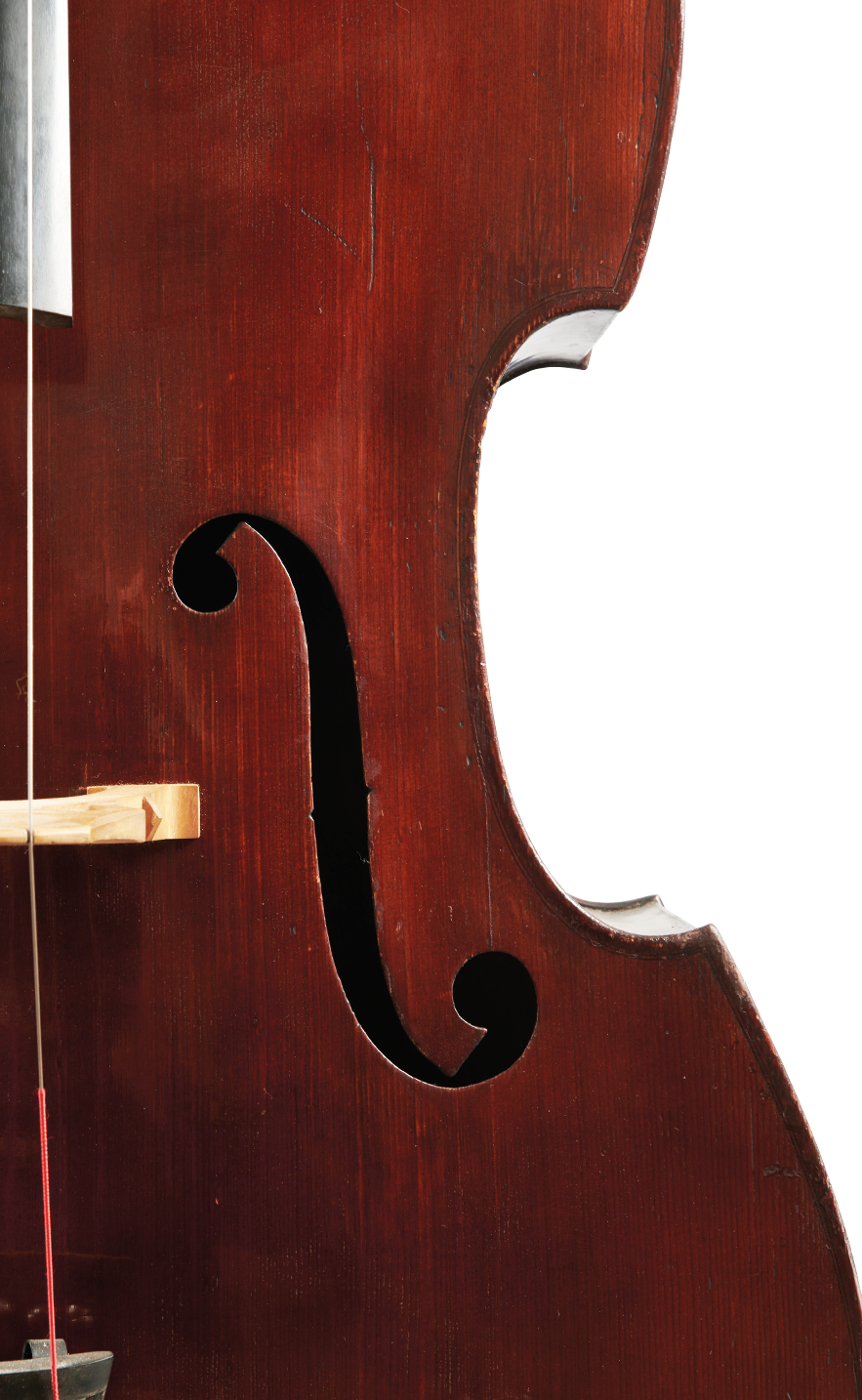 Mirecourt Double Bass Right Sound Hole