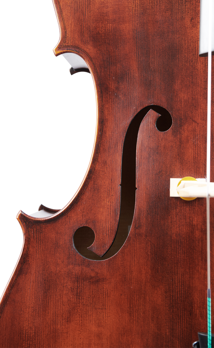 Martin 3/4 Double Bass Soundhole Left