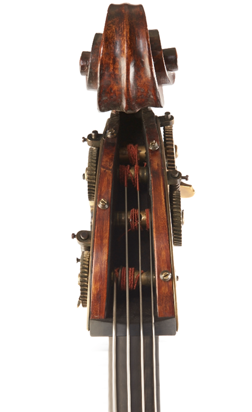 Fuber Double Bass front scroll